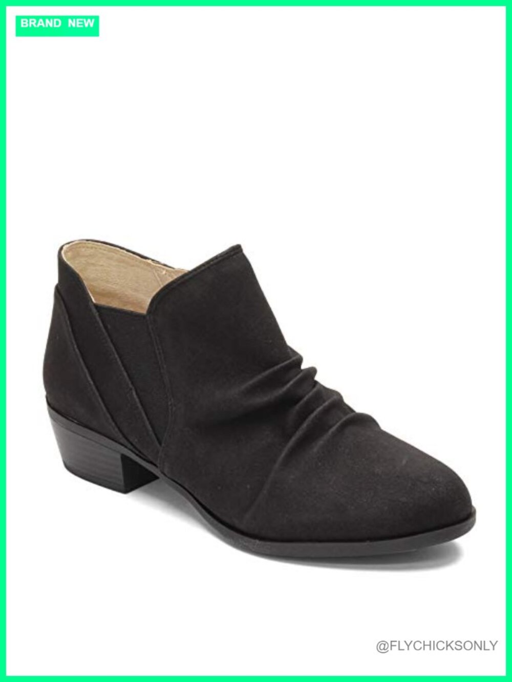 LifeStride Aurora Women's Ankle Bootie Block Heel Memory Foam